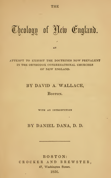 theology of new england